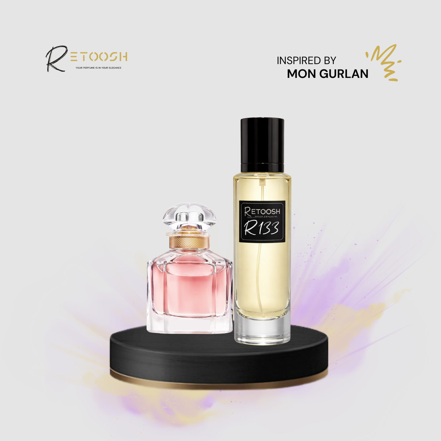 Fragrance R133 - Oriental Woody Elegance For Women | 50mL - Retoosh Perfumes