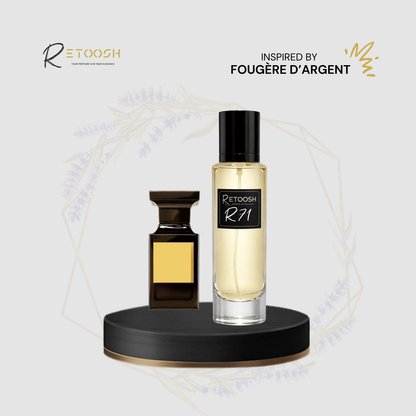 Fragrance R71 – A Timeless Oriental Fougere Elegance For Women and Men | 50mL - Retoosh Perfumes