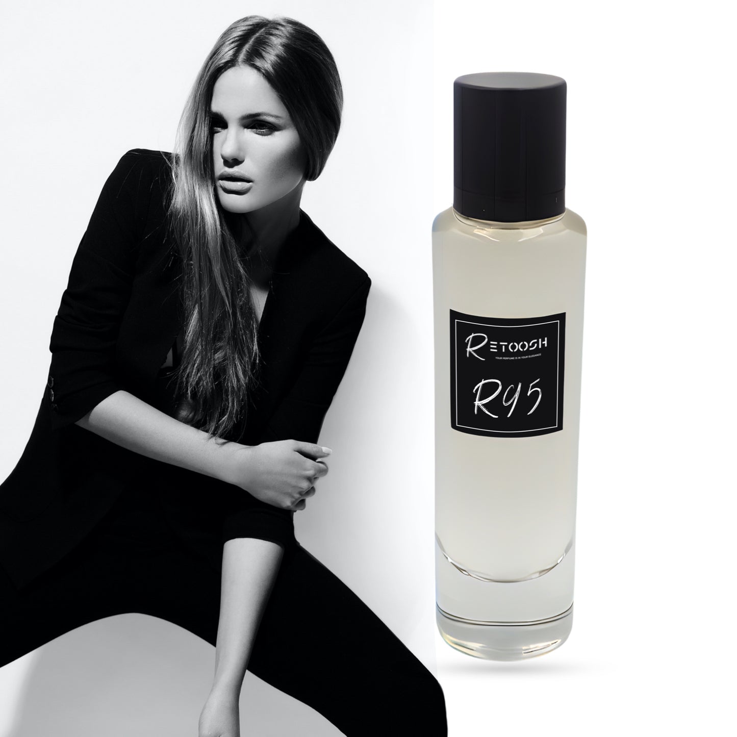 Fragrance R95 - The Radiance of Amber & Oriental Roses For Women | 50mL - Retoosh Perfumes