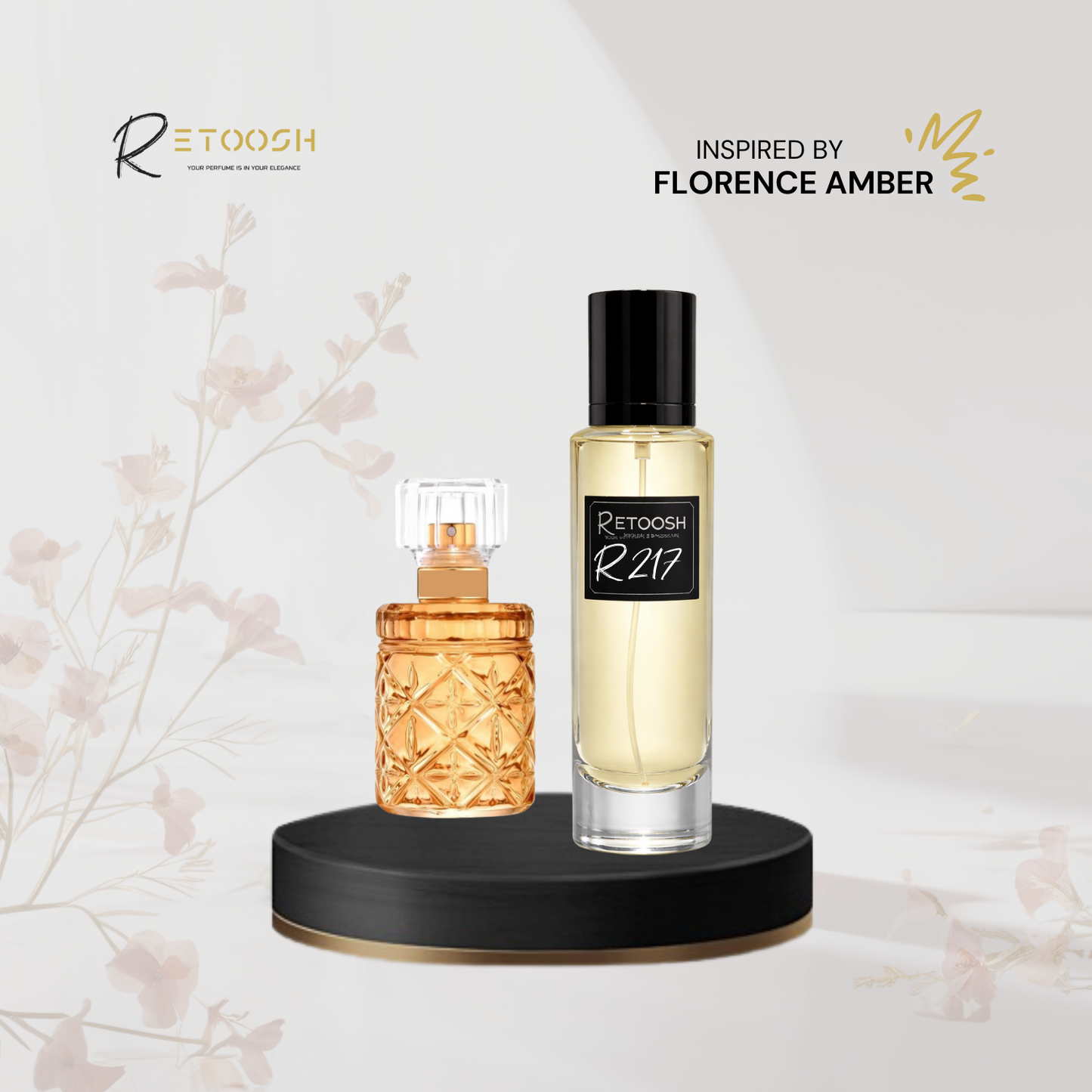 R217 – Golden Garden Fragrance for Women | 50mL - Retoosh Perfumes