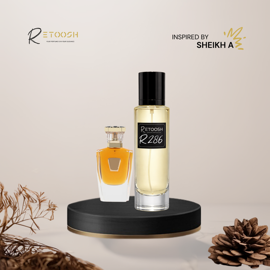 R286 | Amber Oud Flame – Woody Spicy Fragrance for Men for Men | 50mL - Retoosh Perfumes