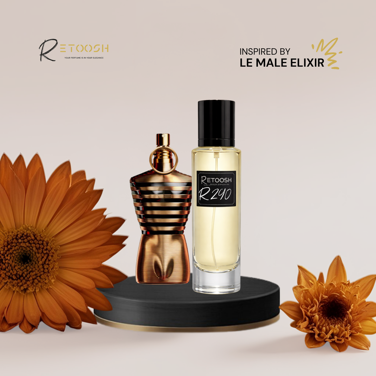 R290 Velvet Tobacco | Oriental Fougere Fragrance for Men | 50mL - Retoosh Perfumes