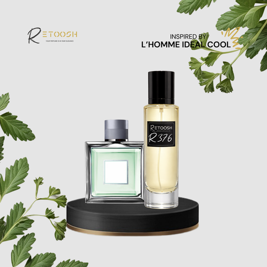 R376 Mystic Mint Fragrance – Fresh Notes of Mint, Almond & Vetiver for Men | 50mL - Retoosh Perfumes