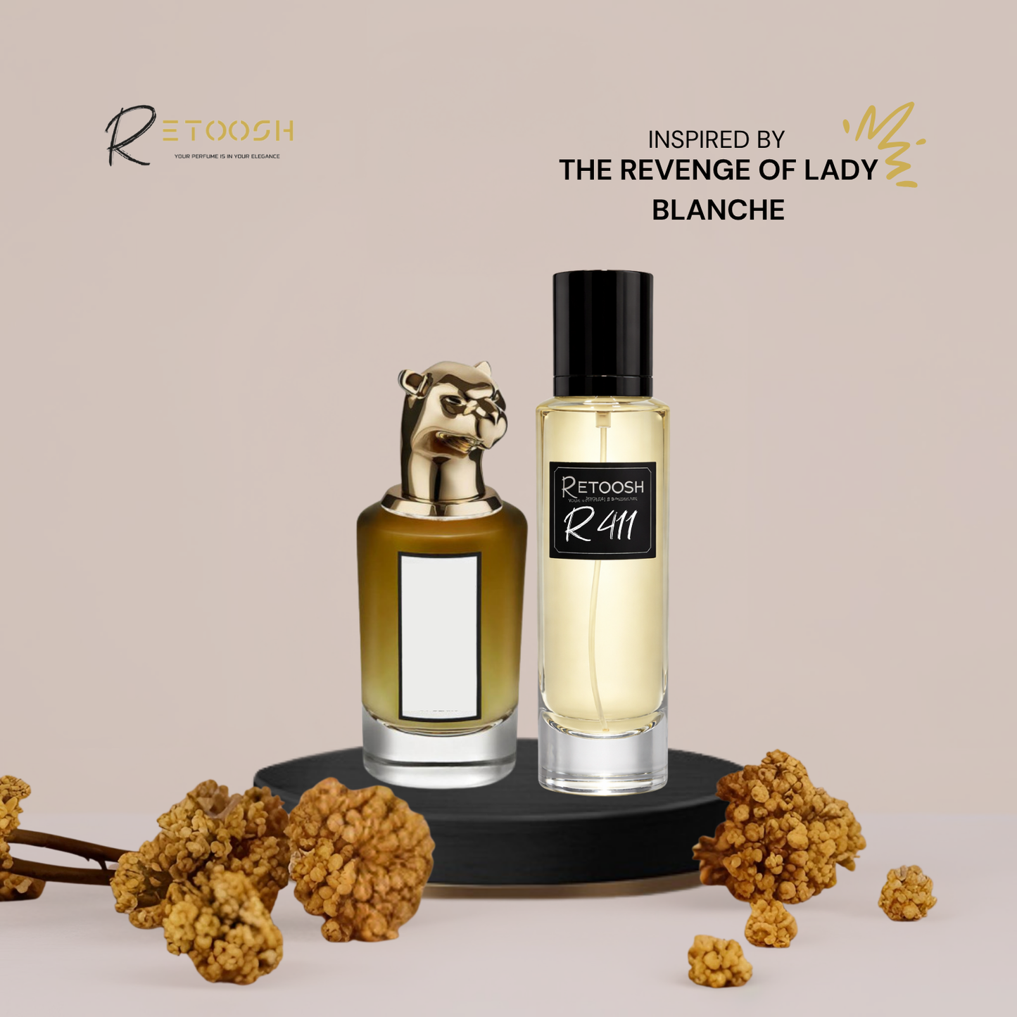 R411 Floral Muse Fragrance for Women | 50mL - Retoosh Perfumes