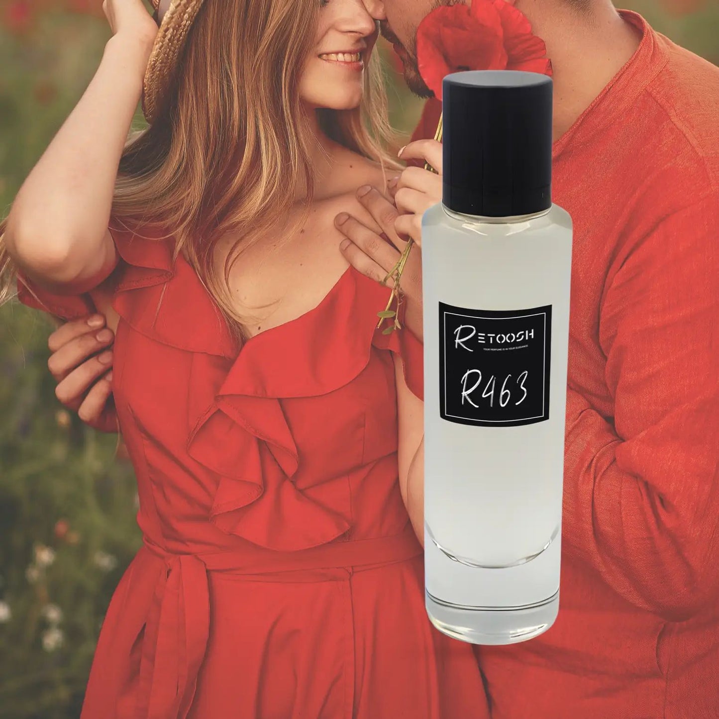 R463 | Velvet Smoke Fragrance | Leather Rose Harmony for Women and Men | 50mL - Retoosh Perfumes
