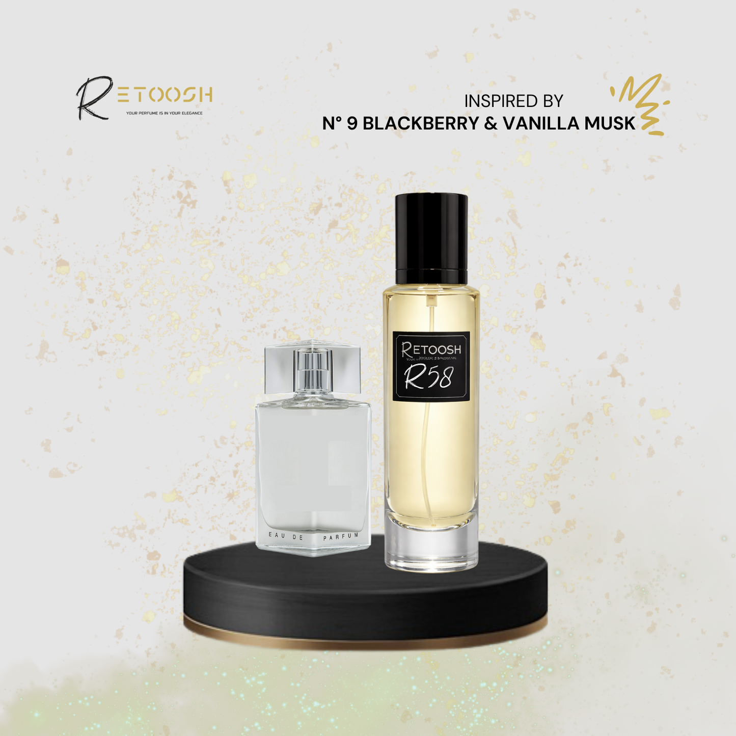 R58 Fragrance - A long-lasting charm—embrace a scent that captivates For Women | 50mL - Retoosh Perfumes