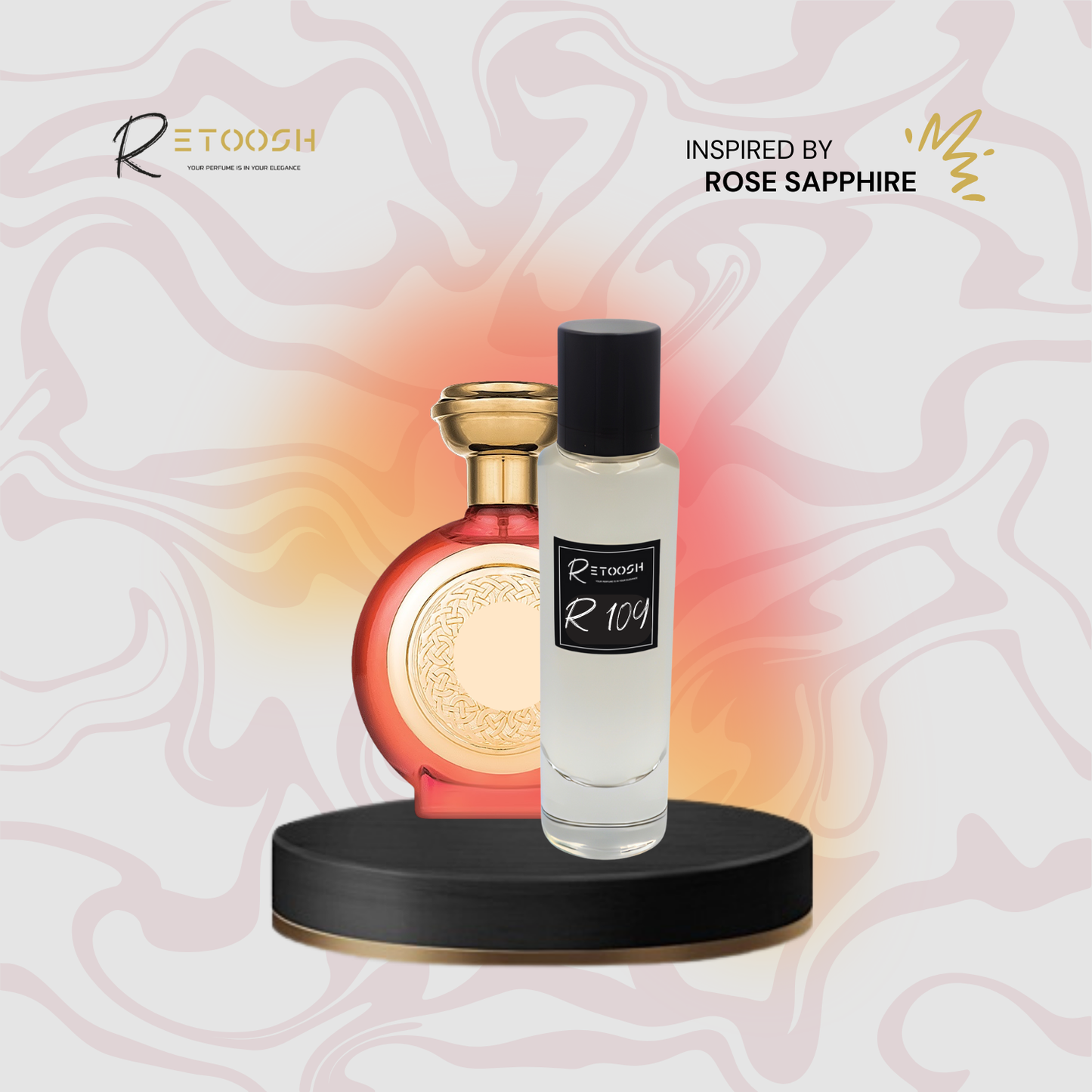 R109 Fragrance - The Essence of Oriental Floral Elegance For Women and Men | 50mL - Retoosh Perfumes