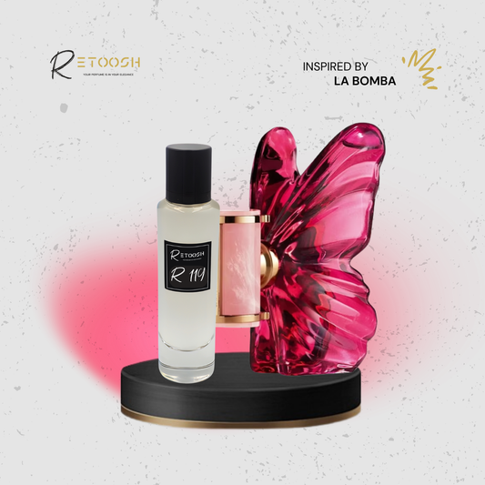 R119 — An Oriental Floral with a Radiant Fruity Touch For Women and Men | 50mL - Retoosh Perfumes