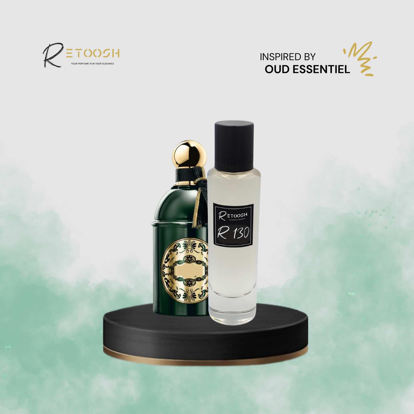 R130 | A Symphony of Oud & Spice Fragrance For Women and Men | 50mL - Retoosh Perfumes
