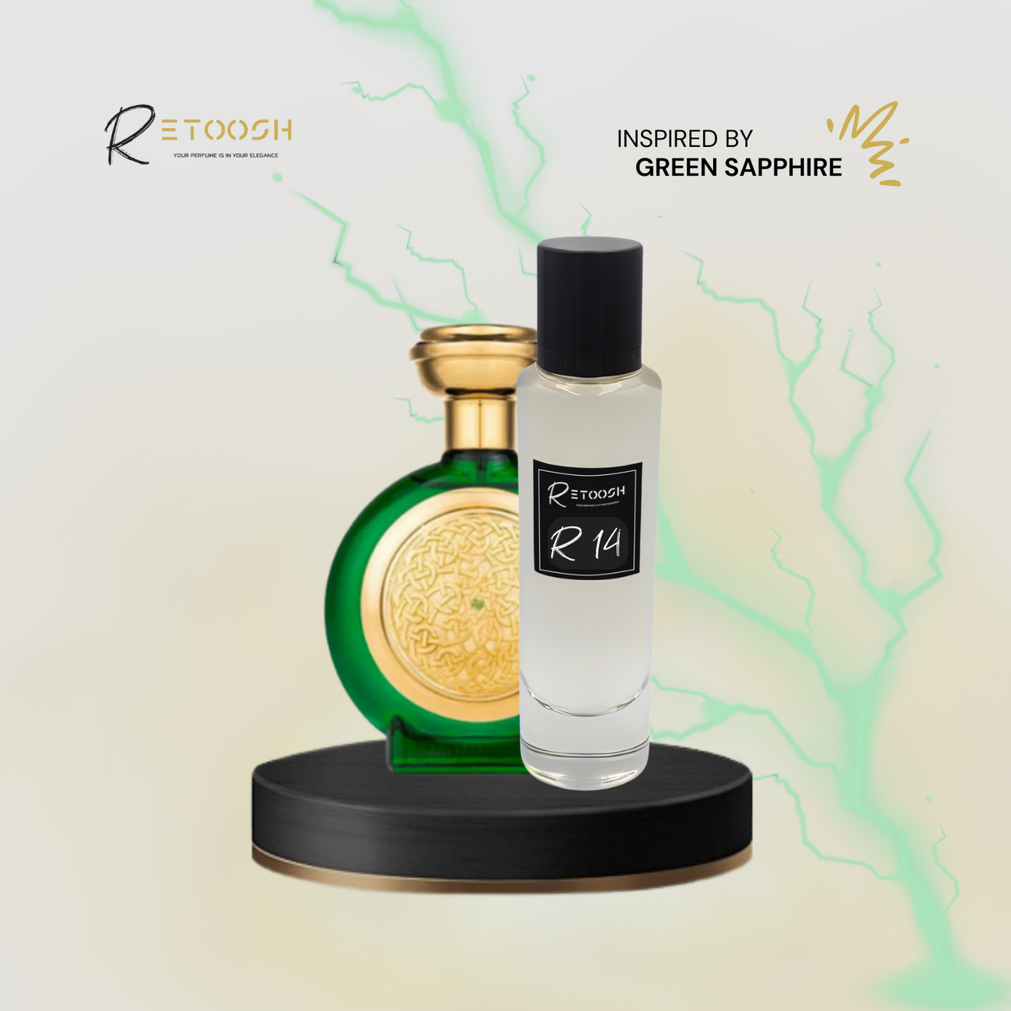 R14 | A Captivating Oriental Woody Fragrance for Him and Her | 50mL - Retoosh Perfumes