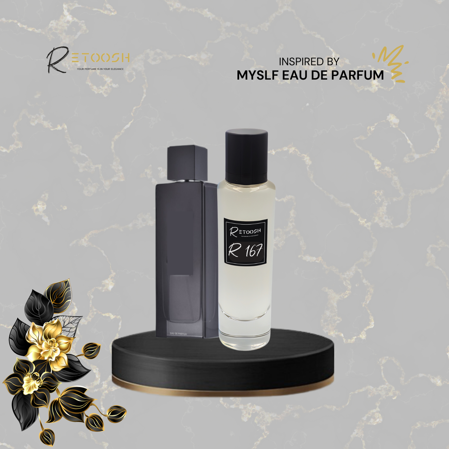 R167 | A Bold Aromatic Fragrance for Men | 50ml - Retoosh Perfumes