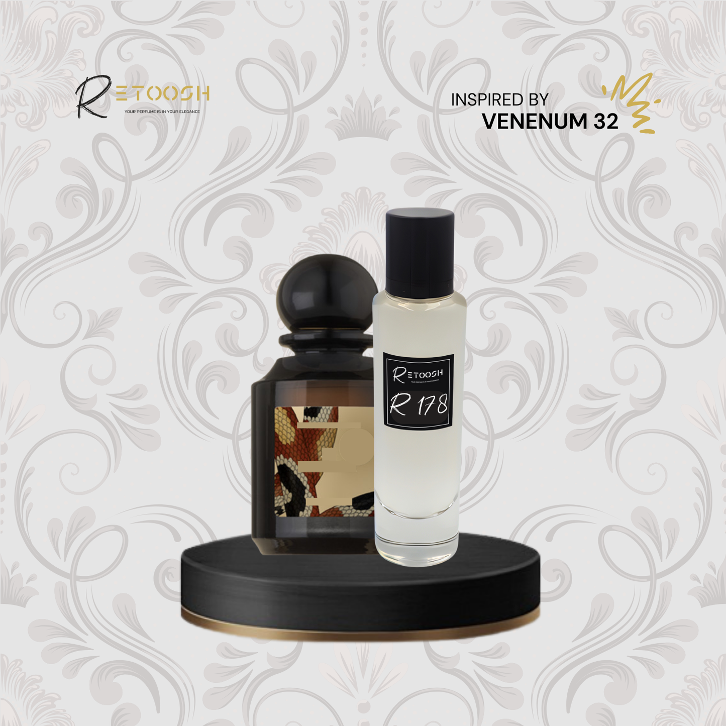 R178 | Velvet Vanilla Fragrance For Women and Men | 50mL - Retoosh Perfumes