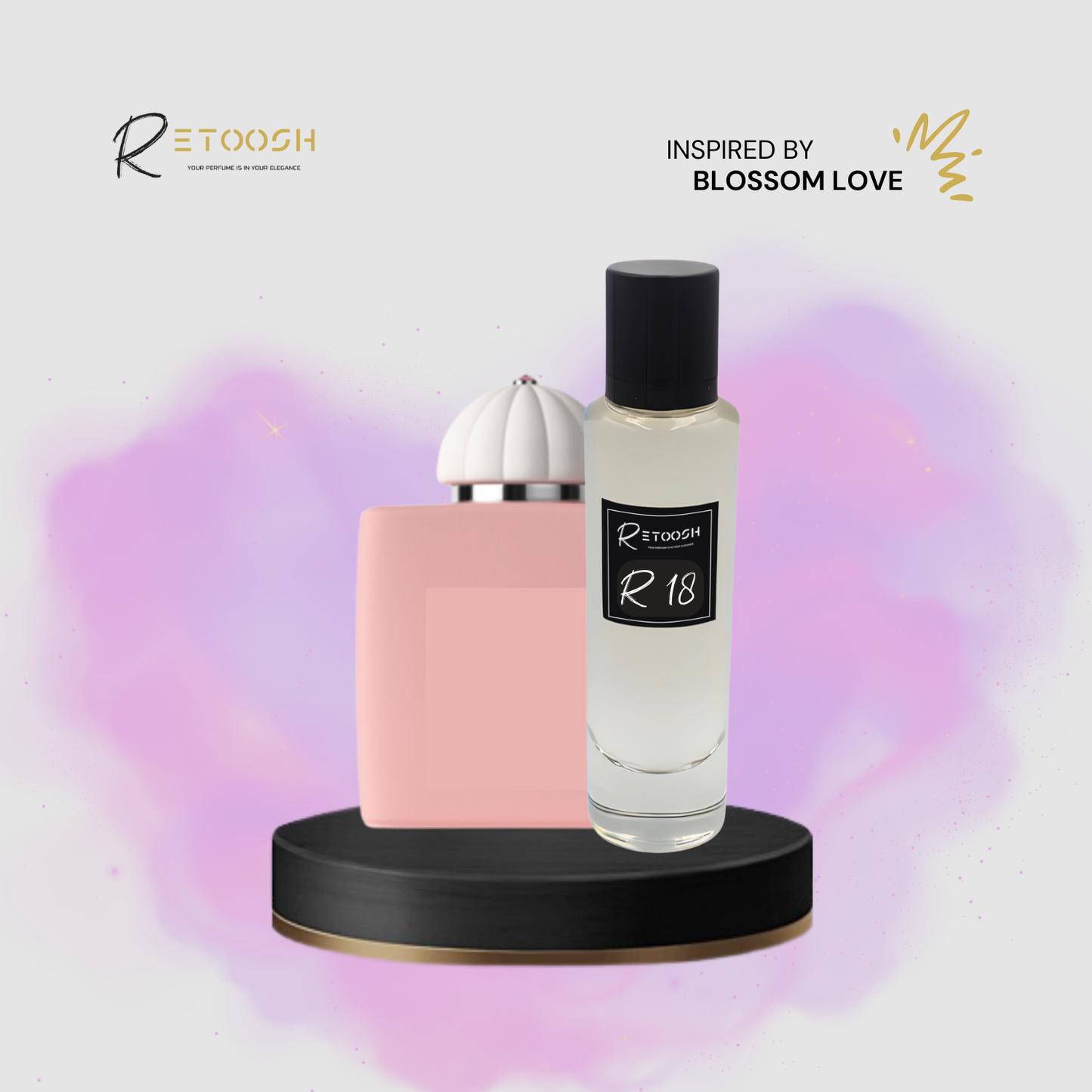 R18 Floral Elegance Fragrance For Women | 50mL - Retoosh Perfumes