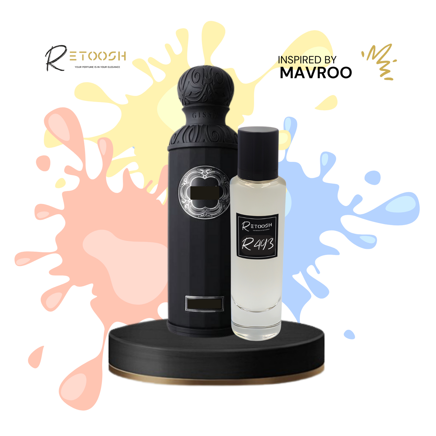 R493 Radiant Spice & Citrus Fragrance for Women and Men | 50mL - Retoosh Perfumes