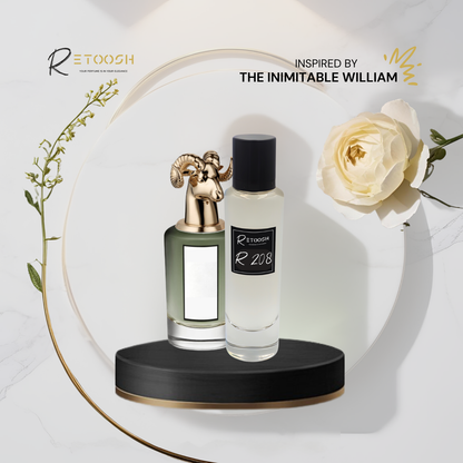 Fragrance of Oud & Amber Seduction | R208 for Men | 50ml - Retoosh Perfumes