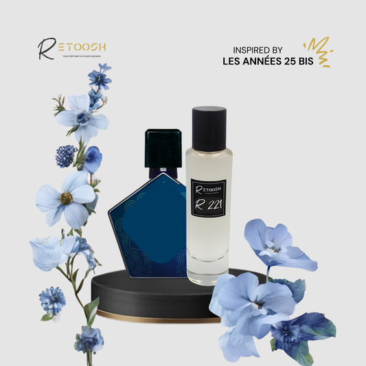 The R221 - Golden Bloom | Floral Fruity Fragrance for Women and Men | 50mL - Retoosh Perfumes