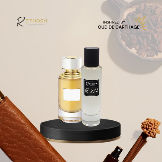 R222 Velvet Incense | Oriental Fragrance for Women and Men | 50mL - Retoosh Perfumes