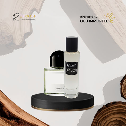 R224 Fragrance of Smoky Elegance for Women and Men | 50ml - Retoosh Perfumes