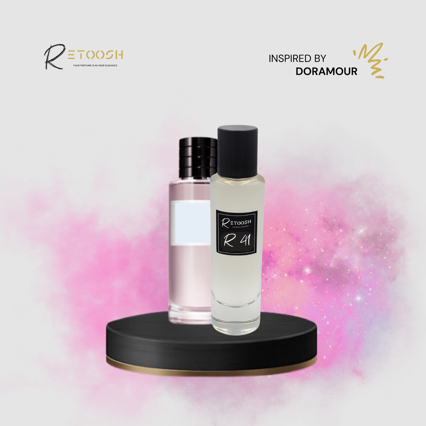 R41 Fragrance – A Symphony of Floral & Powdery Elegance For Women and Men | 50mL - Retoosh Perfumes