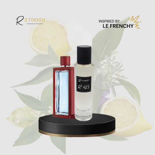 R423 | Citrus Verbena Allure | Aromatic Fragrance for Men | 50mL - Retoosh Perfumes