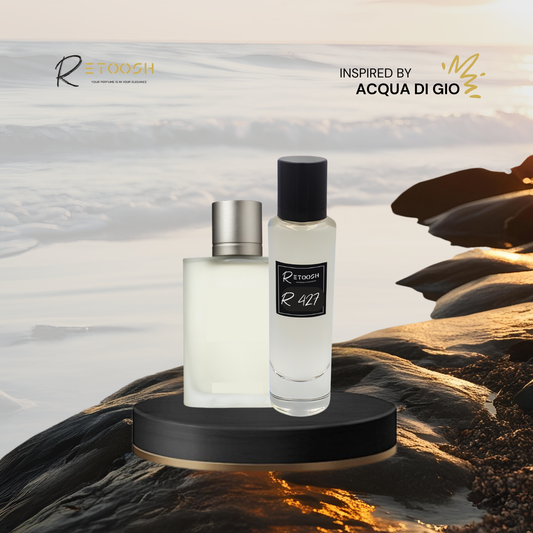 R427 | Aqua Muse | Aromatic Aquatic Fragrance for Men | 50mL - Retoosh Perfumes