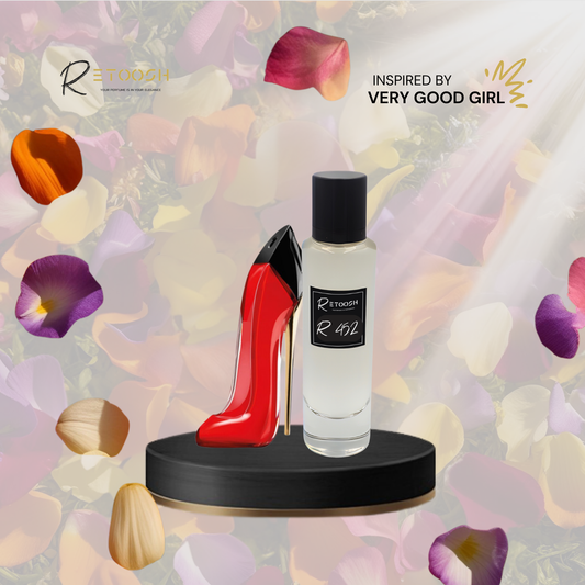 R452 - Crimson Romance Fragrance | Litchi & Rose Infusion for Women | 50mL - Retoosh Perfumes