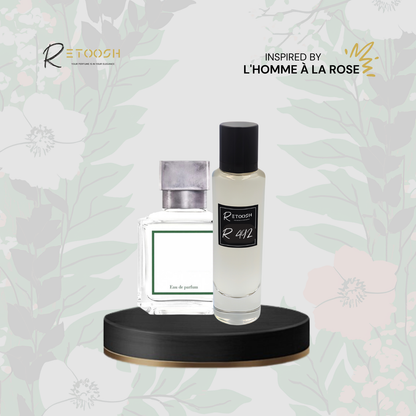 R492 | Rosewood Temptation Fragrance for Men | 50mL - Retoosh Perfumes