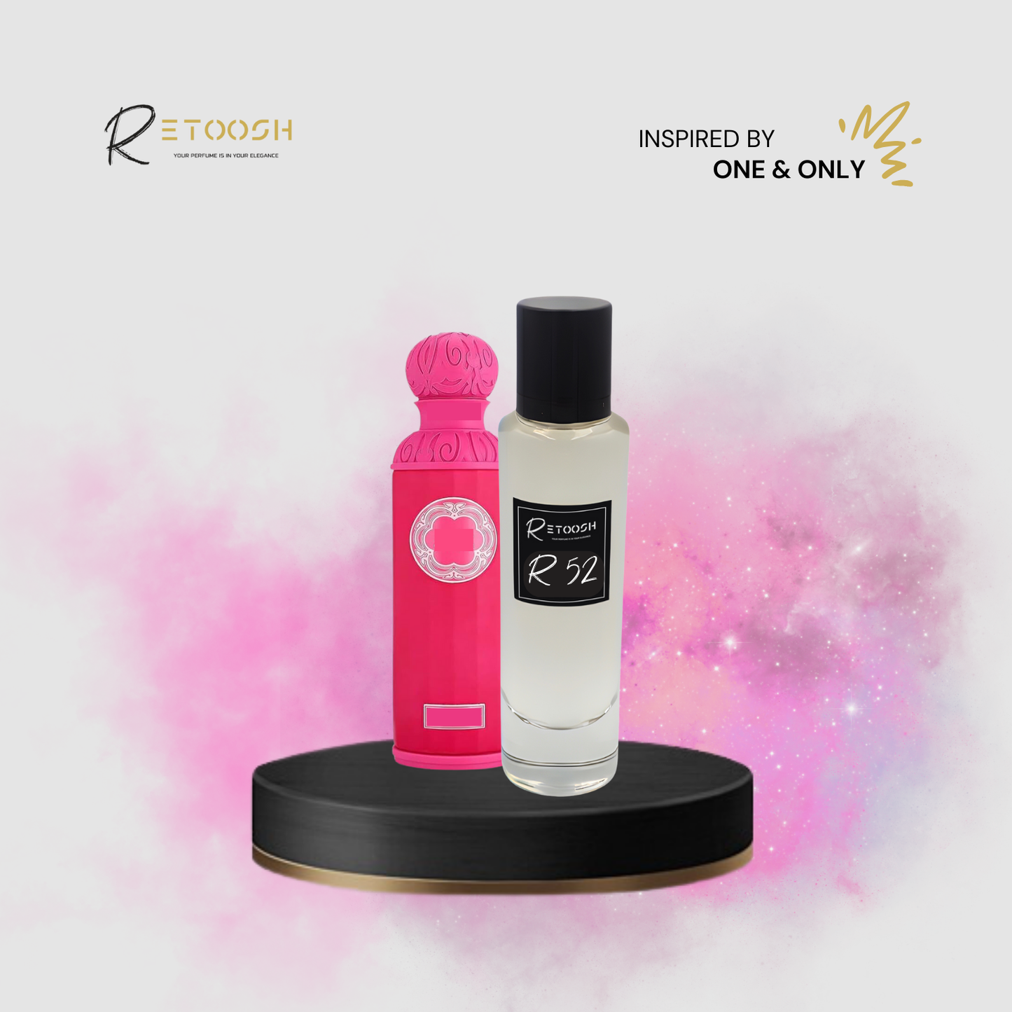 R52 Fragrance - Bergamot & Luxurious Musk Essence For Women and Men | 50mL - Retoosh Perfumes