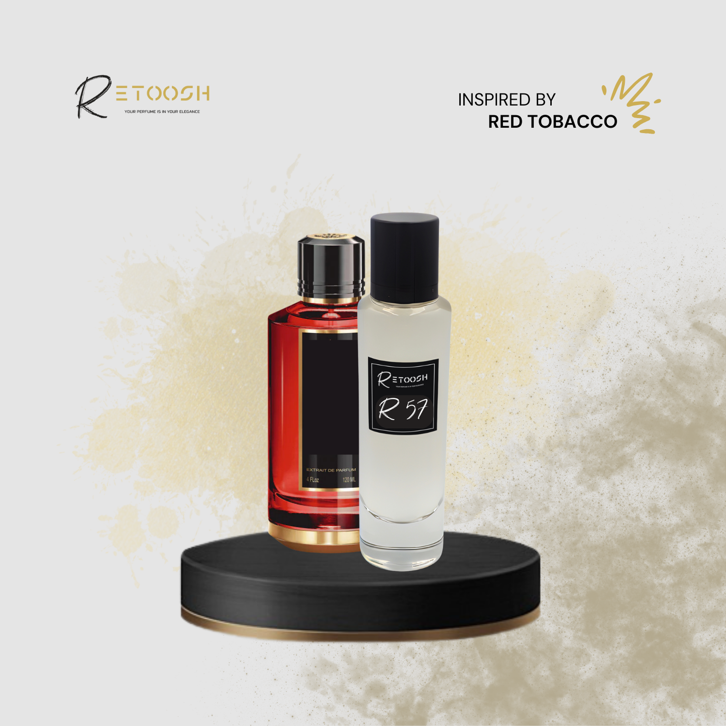 R57 | The Essence of Woody Spices For Women and Men | 50mL - Retoosh Perfumes