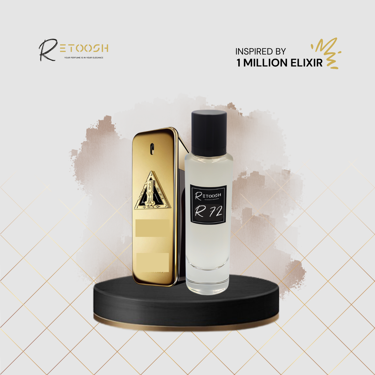 R72 Fragrance - An unforgettable experience with a long-lasting scent For Men | 50mL - Retoosh Perfumes