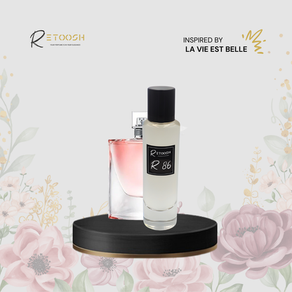 Experience the allure of Fragrance R86 – where luxury meets timeless femininity For Women | 50mL - Retoosh Perfumes