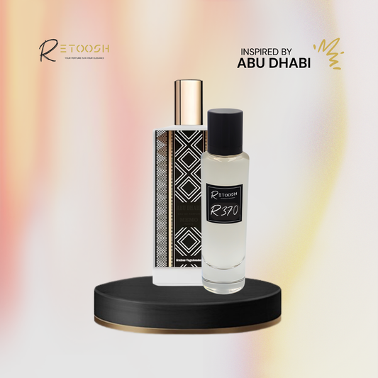 R370 Plum & Saffron Fragrance | Woody Temptation for Women and Men | 50mL - Retoosh Perfumes