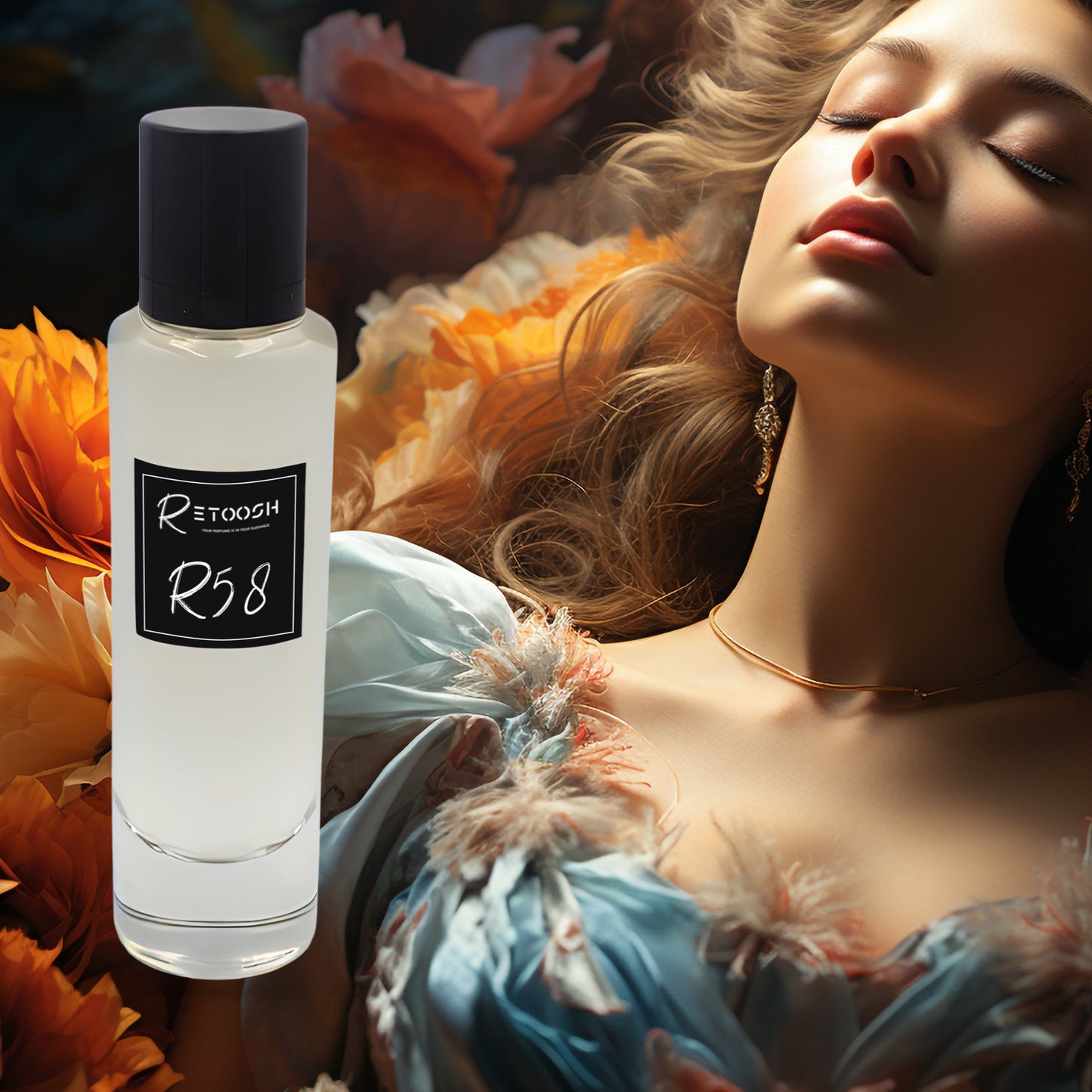 R58 Fragrance - A long-lasting charm—embrace a scent that captivates For Women | 50mL - Retoosh Perfumes