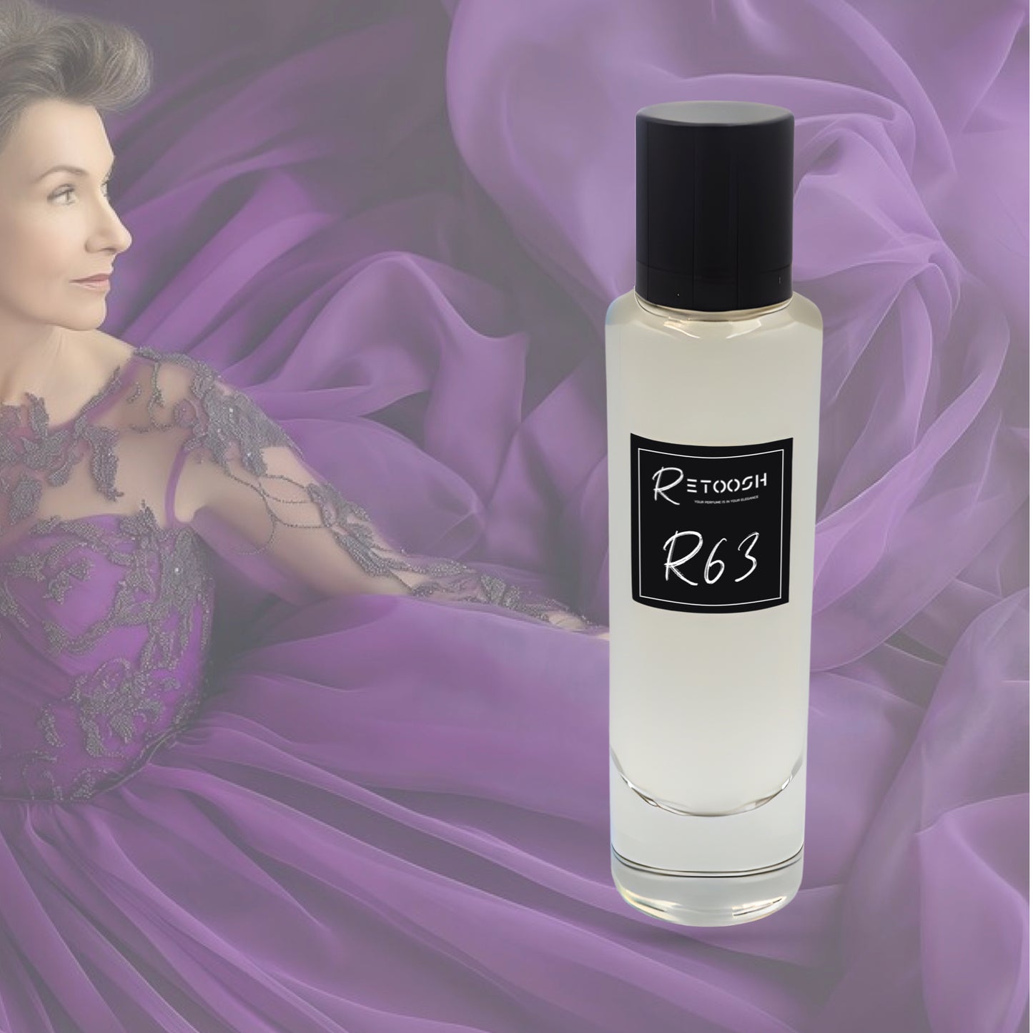 R63 Fragrance – A Sensual Oriental Floral Symphony For Women | 50mL - Retoosh Perfumes