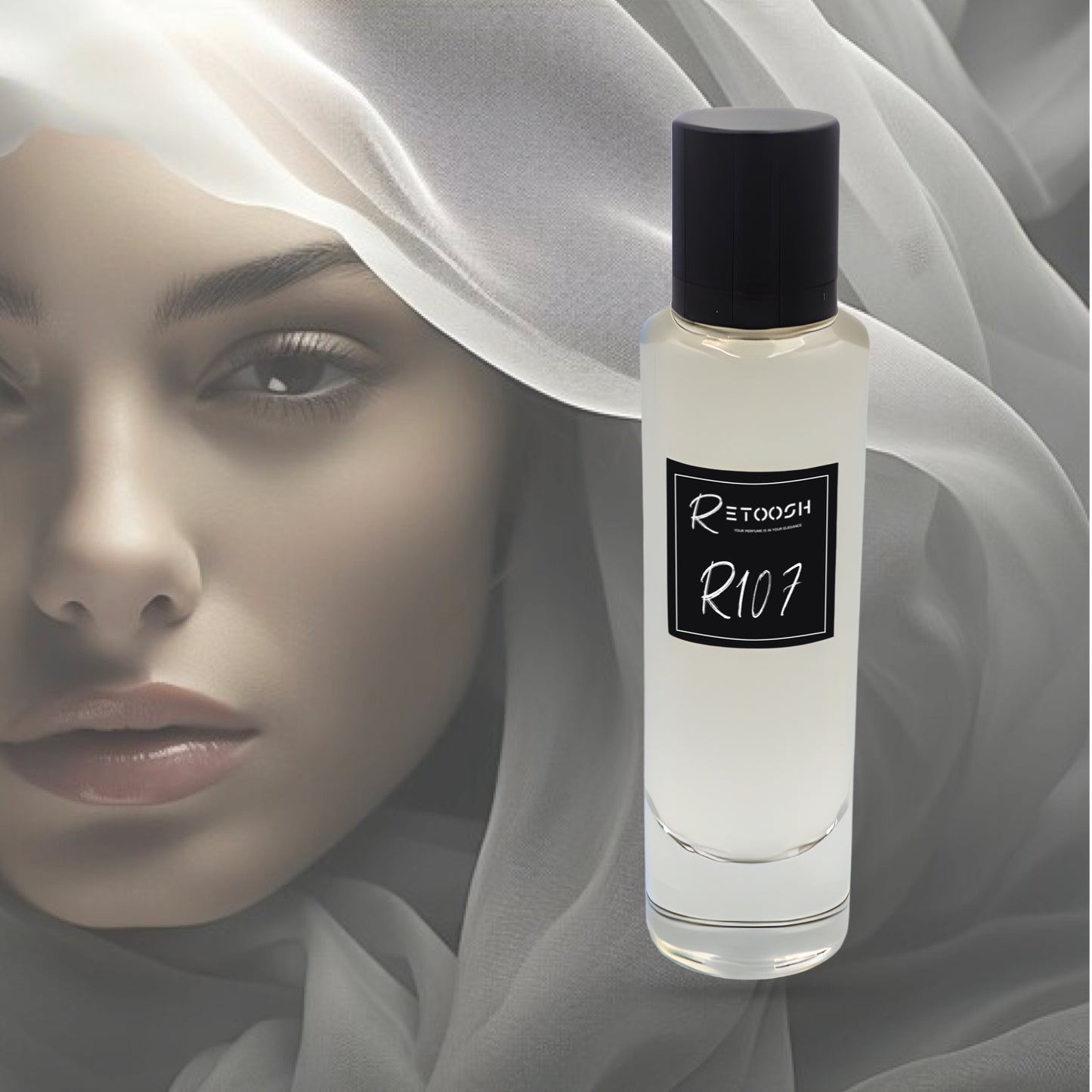 R107 Fragrance - A Symphony of Oriental Woody Elegance For Women and Men | 50mL - Retoosh Perfumes