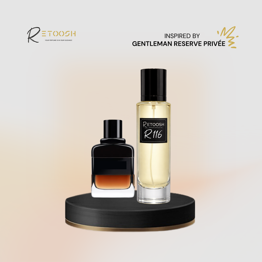 The Essence of Warmth & Luxury - R116 For Men | 50mL - Retoosh Perfumes